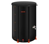 VEVOR Récupérateur Réservoir Eau de Pluie Pliable 380 L Robinets Kit Trop-plein