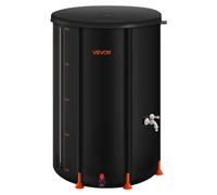 VEVOR Récupérateur Réservoir Eau de Pluie Pliable 380 L Robinets Kit Trop-plein
