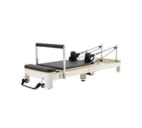 VEVOR Réformateur Pilates Charge 181,44 kg, Machine de Pilates Pliable pour Utilisateurs Avancés et Débutants, Ensemble Lit avec Double Résistance, Ressort, Cordon et Boîte d'Assise, Équipement de Gym