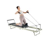 VEVOR Reformer Pilates Pliable, Machine de Pilates Charge 181,44 kg, Lit avec Double Résistance, Ressort et Cordon, Ensemble de Réformateur pour Utilisateurs Avancés et Débutants, Gym Domicile Studio