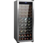 VEVOR Réfrigérateur à vin Réfrigérateur à boissons avec double zone 80 bouteilles, Réfrigérateur LED avec porte en inox, Réfrigérateurs à boissons Pose libre, Mini réfrigérateur Minibar avec protectio