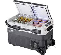 VEVOR Réfrigérateur Congélateur Portable pour Voiture Mini Frigo 50L Double Zone