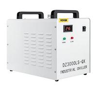 VEVOR Refroidisseur d'Eau Industriel DZ3000LS-QX Refroidisseur Industriel Thermostat Précis pour Machines de Gravure CNC Graveur Laser 60W-80W