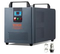VEVOR Refroidisseur d'eau Industriel, KH-6000, système de Refroidissement par Eau Industriel 200 W avec compresseur, réservoir d'eau 12 L, 7,8 L/Min, pour Machine Refroidissement Gravure Laser CO2