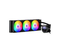 VEVOR Refroidisseur Eau de Processeur AIO Lumière ARGB 3 Ventilateurs PWN 120 mm
