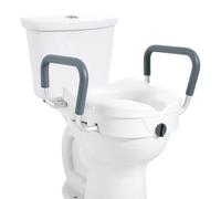 VEVOR Rehausseur de Toilette 12,7cm de Haut Capacité 158,7kg Pour Toilette Ronde Allongée