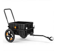 VEVOR Remorque Cargo pour Vélo 2 en 1, Charge 45 kg, Chariot de Transport