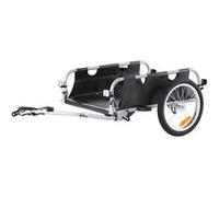 VEVOR Remorque de vélo Cargo Alliage – 45 kg, pliable, attelage universel, roues 406 mm