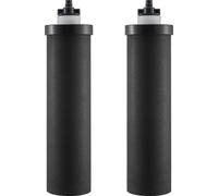 VEVOR Remplacement du filtre à eau Éléments de nettoyage, filtre de remplacement au charbon actif Lot de 2, filtre à eau facilement remplaçable, remplacement du système de filtration d'eau par gravité