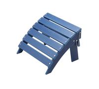 VEVOR Repose-pieds Pliable Adirondack, 400x480x330 mm, en PEHD, Résistant aux Intempéries pour Chaise Adirondack, Montage Facile, pour Extérieur, Patio, Porche, Piscine, Pelouse, Arrière-cour, Bleu