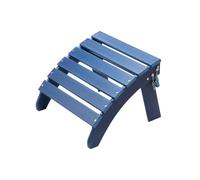 VEVOR Repose-pieds Pliable Adirondack en PEHD 475x480x350 mm pour Patio Bleu