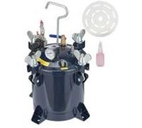 VEVOR Réservoir de Peinture sous Pression 10 L Pot de Pression de Peinture Entrée d’Air 6,4 mm Sortie 9,5 mm Système de Pulvérisation de Peinture Réglable 70 PSI Étanche pour Décoration Intérieure