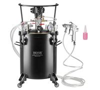 VEVOR Réservoir de peinture sous pression 30 L – agitation automatique, 70 PSI, pistolet et tuyaux