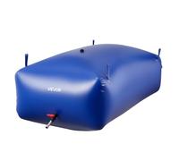 VEVOR Réservoir d'Eau Souple 1000 L Vessie de Stockage Eau Pliable, Sac Conteneur d'Eau PVC Grande Capacité, pour Irrigation Jardin, Camping, Camping-car, Utilisation Extérieur, Stockage Urgence, Bleu