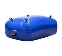 VEVOR Réservoir d'eau Souple 330 L, Vessie de Stockage Eau Pliable, Sac Conteneur d'eau PVC 1000D de Grande Capacité, pour Irrigation de Jardin, Camping, Camping-Car, Prévention des Incendies, Bleu