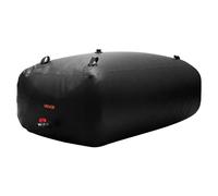 VEVOR Réservoir d'eau Souple 540 L, Vessie de Stockage Eau Pliable, Sac Conteneur d'eau PVC 1000D de Grande Capacité, pour Irrigation de Jardin, Camping, Camping-Car, Prévention des Incendies, Noir