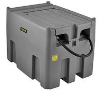 Reservoir Diesel Portable Cuve Ravitaillement Polyéthylène 439L Pompe 12V Tuyau 4m