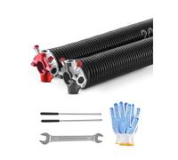 VEVOR Ressorts torsion pour porte garage 1 paire Φ5,26xΦ50,8x618 mm 16000 cycles