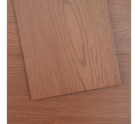 VEVOR Revêtement de sol en vinyle auto-adhésif 914 mm x 152 mm, 36 dalle de 2,5 mm d'épaisseur à décoller et à coller, grain de bois brun foncé pour cuisine, salle à manger, chambre et salle de bain