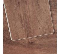 VEVOR Revêtement de sol en vinyle emboîtables, 1220x185x5,5 mm, dalles de sol de motif grain de bois marron foncé 10PCS pour cuisine, salle à manger, chambres, salles de bains, décoration de la maison