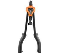 VEVOR Riveteuse Manuelle 42cm Comprend 13 Mandrins Interchangeables et le Confort Orange et Noir