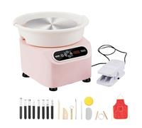 VEVOR Roue de Poterie, Rose, 280 mm