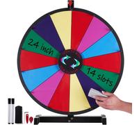 VEVOR - roue de prix rotative de 61 cm, 14 emplacements, pour salon commercial, carnaval