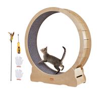 VEVOR Roue d'Exercice pour Chat Grande Roue de Tapis Roulant d'Intérieur 1320 mm