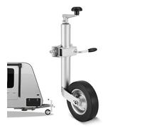 VEVOR Roue Jockey Remorque Charge 150 kg Cric de Remorque à Roue Levage 23 cm Cric de Timon à Boulonner pour Petites Remorques à Bateaux, Chevaux, Utilitaires, Sortie Camping, avec Poignée Ergonomique