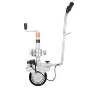 VEVOR Roue Jockey Remorque Électrique Motorisée 2,5 t Déplace Remorque 380 W 12 V Vitesse Déplacement 7 m/min Hauteur Serrage Réglable 31-63 cm Pneu Caoutchouc 20,3 cm pour Déplacer Caravanes Bateaux