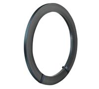 VEVOR Rouleau de cerclage en acier d'emballage, 100 m x 12,7 mm x 0,4 mm, bobine de cerclage robuste pour palettes, haute résistance 500 kg, sangles métalliques d'emballage robustes et portables, noir