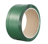 VEVOR Rouleau de Feuillard Cerclage d'Emballage en Polyester PET 15,9 mm x 0,8 mm x 300 m, Haute Résistance à la Rupture 450 kg, Sangle à Cercler Robuste, pour Palettes d'Expédition Marchandises, Vert