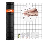 VEVOR Rouleau de grillage galvanisé 1,2x15 m grillage à poules 51x76mm Carré Galvanisé maille métallique à revêtement 1,52mm vinyle pour barrières de poulaillers enclos de volailles