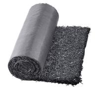 VEVOR Rouleau Tapis Paillis Caoutchouc Aménagement Paysager Jardin 2,44x0,56 m