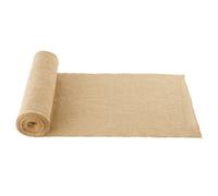 VEVOR Rouleau Toile de Jute, 355 mm x 9,1 m, Chemin de Table Toile de Jute Naturelle Haute Densité 50 x 50, Ruban pour Décoration, Artisanat, Mariage, Jardinage, Couverture Hivernale Plantes, Arbres