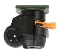 VEVOR Roulettes pivotantes pour meubles Lot de 4 500 kg Ø50,8 mm Poignée améliorée, roues réglables