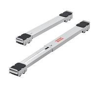 VEVOR Dolly pour meubles extensible 2 pièces rouleaux mobiles charge 299 kg blanc