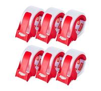 VEVOR Ruban Adhésif d'Emballage Transparent avec Distributeur Lot de 6 59,436 m x 47,8 mm x 0,068 mm Noyau 76,2 mm Ruban d'Emballage Robuste pour Emballer Déménagement, Stockage, Expédition, Courrier