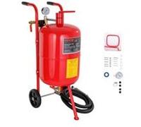 VEVOR Sableuse, 40 L Sableuse, 60-125 PSI Sableuse mobile avec accessoires, 2,4 mm, 2,7 mm, 3,2 mm, 3,6 mm Buses en céramique Tube de sablage, 2,5 m de tuyau Unités de ponçage à siphon