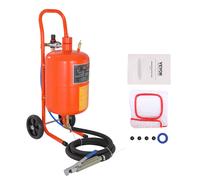 Sableuse - VEVOR - 340 x 345 x 770 mm Haute Pression Capacité Réservoir 18,92 L 60-110 PSI avec 4 Buses pour Élimination Peinture