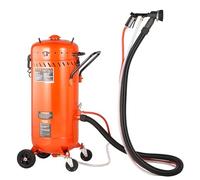 VEVOR Sableuse sous vide 106 L, sableuse sans poussière avec système d'aspiration intégré 1200 W pour contrôle de la poussière, recyclage des abrasifs, machine de sablage abrasif robuste 60-110 PSI