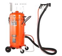 VEVOR Sableuse sous vide 106 L, sableuse sans poussière avec système d'aspiration intégré 1200 W pour contrôle de la poussière, recyclage des abrasifs, machine de sablage abrasif robuste 60-110 PSI
