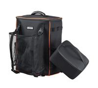 VEVOR Sac à Dos de Soudage pour Outils et Casque, Capacité de 33 L, en Polyester 600D, avec Sac Isotherme Rangement Polyvalent pour Équipement de Soudage, Soudeur, Camping, Randonnée, 36x21x47,5 cm