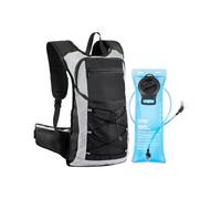 VEVOR Sac à dos d'hydratation, 15 L, sac à dos d'eau isolé avec poche à eau en TPU de 3 L, sac à dos de randonnée avec rangement pour hommes et femmes, pour randonnée, course à pied, cyclisme, camping