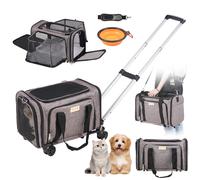 VEVOR Sac à roulettes de transport pour chat et chien 11,3 kg