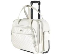 VEVOR Sac à roulettes pour Ordinateur Portable 15,6 Pouces, Mallette à roulettes pour PC, avec 2 Roues Fixes, Poignée Télescopique 4 Hauteurs, pour Travail, Voyages d'affaires, Bureau, Femmes, Hommes