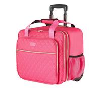 Laptop Trolley VEVOR, convient pour les ordinateurs portables jusqu'à 17,3 pouces (44 cm), attaché-case, sacoche pour ordinateur portable avec 2 roulettes fixes & poignée télescopique, sacoche pour or