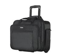 VEVOR Sac à Roulettes pour Ordinateur Portable Mallette pour PC 17,3 pouces Noir
