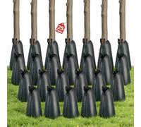 VEVOR Sac d'Arrosage pour Arbres 75,7 L Lot de 25, Sac d'Irrigation pour Arbres, Arrosage Goutte-à-Goutte en Profondeur 3 à 4 h pour Transplantation et Périodes Sèches, en PE, avec Fermeture Éclair