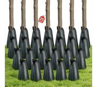 VEVOR Sac d'Arrosage pour Arbres 75,7 L Lot de 25, Sac d'Irrigation pour Arbres, Arrosage Goutte-à-Goutte en Profondeur 3 à 4 h pour Transplantation et Périodes Sèches, en PE, avec Fermeture Éclair